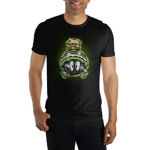 Men's Marvin The Martian Shirt-Medium