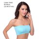 thumbnail image 2 of Minnieouse Sujetador inalámbrico Sujetadores sin tirantes Busto Bandeau Tube Top Cierre de tirador Ropa interior que abraza la Buena elasticidad Ropa interior azul SG, 2 of 6