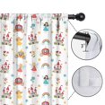 thumbnail image 4 of Blackout Kids Curtains,Fairy Princess Castle Pattern Childrens Insulated Curtains Set Of 2,Bedroom Essentials,Toddler Room Decor 42"x54", 4 of 5