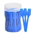 thumbnail image 3 of Espátulas para base de maquillaje, herramienta para mezclar mascarillas faciales, fácil de limpiar, profesional, lavable, cuchara para mascarillas Azul, 3 of 9