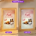 thumbnail image 2 of Every Fart is Love Note Shetland Sheepdog Guilty Face Happy Valentine's Acrylic Plaque with Wood Photo Frame Box Sheltie Dog Lover Gifts Light Box - 01016, 2 of 5