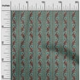 thumbnail image 1 of oneOone Polyester Lycra Fabric Leaves & Floral Block Print Fabric By Yard 56 Inch Wide, 1 of 5