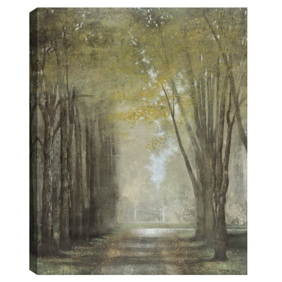 Quietly in the Mist by Williams Canvas Art Print