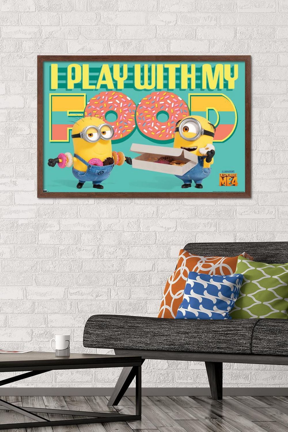 Illumination Despicable Me 4 - Donuts Wall Poster with Pushpins, 22.375" x 34"