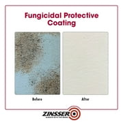 White, Zinsser Mold Killing Flat Primer-5 Gallon, 1 Per Pack