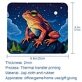 thumbnail image 5 of Frog Square 8.3x9.8 Inch Non-Slip Rubber Bottom Printed Mouse Pad, Gaming Mousepad for Office and Gaming, 5 of 6