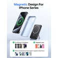 thumbnail image 4 of Magnetic Portable Charger,10000mAh Wireless Magnetic Power Bank with USB C Charging and stand, Travel Essential for Battery Pack Compatible with iPhone 17/air/16/15/14/13/12, 4 of 9