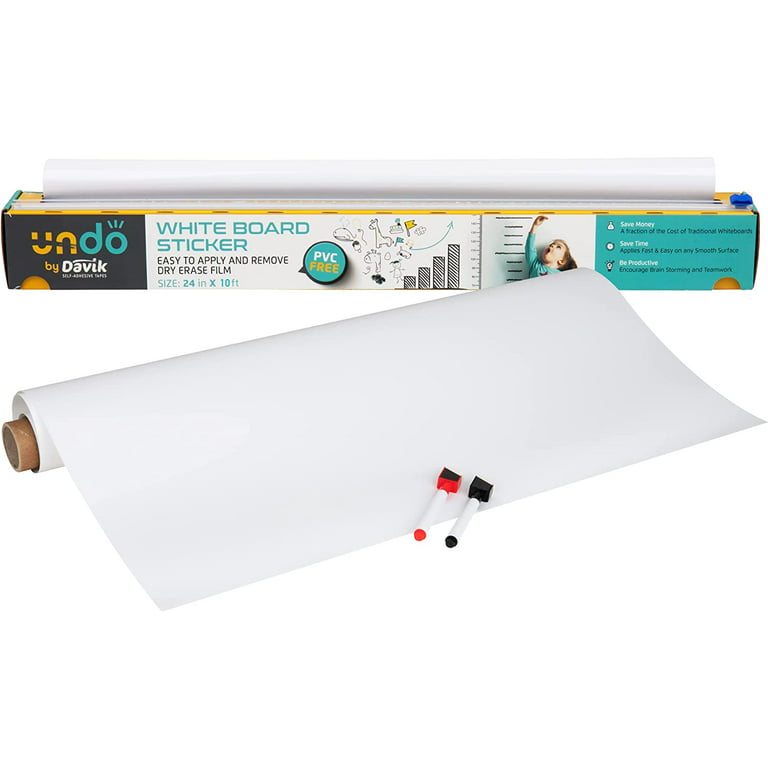 Magic Clearboard Dry Erase Sheet Roll CLEAR Transparent (23.5” x 31.5” –  Magic Whiteboard Products