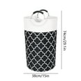 thumbnail image 3 of Chmadoxn Laundry Basket, Laundry Hamper, Collapsible Laundry Baskets, Dirty Clothes Hamper, Waterproof Laundry Basket with Foam Protected Aluminum Handles for College Dorm, Family, 3 of 6