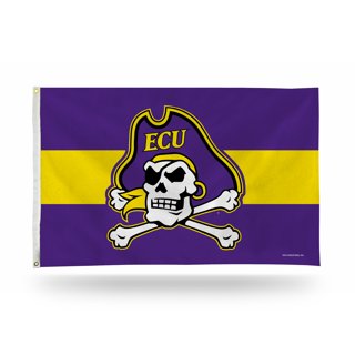  ECU Pirates Double Sided House Flag : Sports & Outdoors