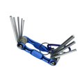 thumbnail image 3 of Llave de Tuercas Hexagonal Plegable 8pcs Conjunto de Herramientas de Acero Zulema Juego de llaves plegables, 3 of 6