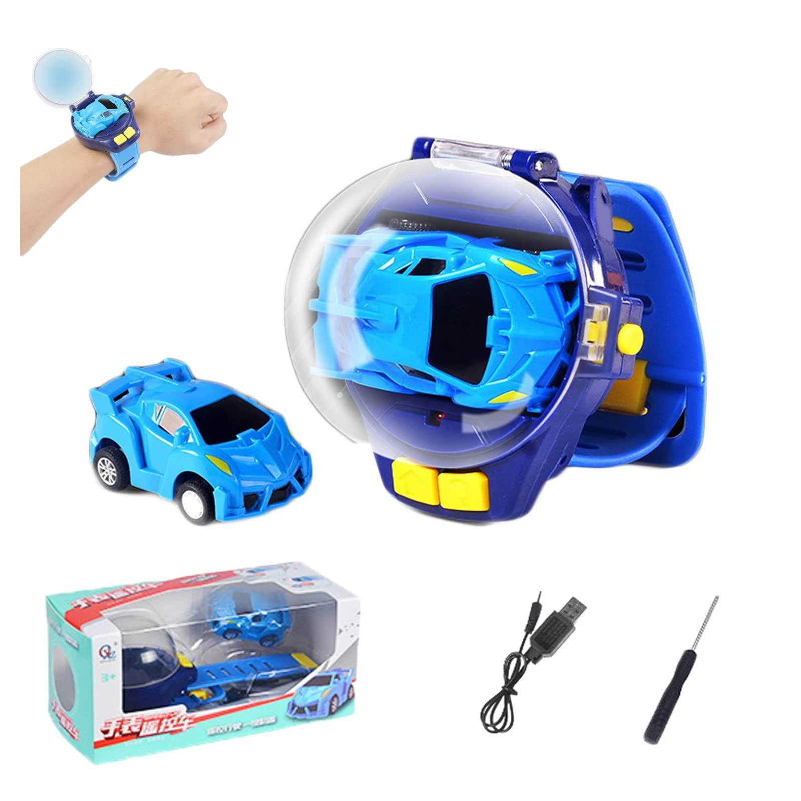 Watch Remote Control Car Toy, Mini Remote Control Watch Car, Mini