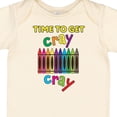 thumbnail image 4 of Inktastic Time to Get Cray Cray Crayons Humor Boys or Girls Baby Bodysuit, 4 of 5