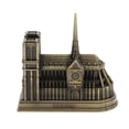 thumbnail image 1 of Artesanía de decoración para hogar del de del de Satue del de aleación CUTICAT Estatua del edificio de Notre Dame, 1 of 8