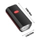 thumbnail image 3 of Faro delantero con claxon - Luz LED de bici de 250 lúmenes, recargable USB, impermeable IPX5, roja o azul, 3 of 8