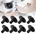 thumbnail image 3 of 15Pcs Instrument Cymbal Accessories Plastic Black Drum Bracket Sleeve Durable Drum Base Percussion Instrument Solid Drum Components, 3 of 9