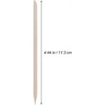 thumbnail image 4 of Wood Cuticle Pusher Bulk 100Pcs Manicure Sticks Nail Wood Sticks Cuticle Sticks Orange Sticks for Nails Orange Sticks for Cuticles, 4 of 5