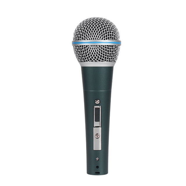 Microphone For Singing 6.5 mm Jack Dynamic Vocal Mic With 9.8 ft Cable For Karaoke Machines Speakers And Live Streaming