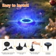 thumbnail image 3 of Luces solares de suelo Flacchi, 10 cm, LED, impermeables, paquete de 12 unidades, 3 of 6