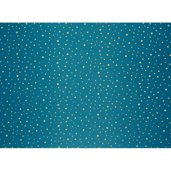 Zelouf Allover Variegated Dot Glitter On Dbl Ombre Tulle , Sewing, DIY, Crafts Fabric by the Yard, Sea Breeze, 3 Yard