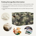 thumbnail image 6 of GZHJMY Camouflage Storage Basket, Durable Canvas With Handles Large Collapsible Storage Bins Boxes for Home Office - 1 Pack Collapsible Organizer, 6 of 7