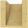 thumbnail image 4 of 5"W x 5"D x 5"H Wide Durham Rough Cedar Woodgrain TimberThane Corbel, Primed Tan, 4 of 6