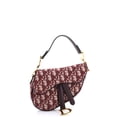 thumbnail image 2 of Pre-Owned Saddle Handbag Oblique Canvas Mini By Rebag, 2 of 6