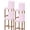 Pink, variant on Blue White Stripe Bar Stool Covers Set of 2, Modern Minimalist Geometric Striped Stretch Washable Bar Chair Covers with Backs, Removable Pub Counter Height Chair Cover for Kitchen Dining Room Cafe