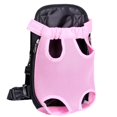 thumbnail image 1 of Mochila para transportar mascotas, mochila ajustable para transportar perros y gatos, bolsa de viaje, con las piernas afuera, apta para viajar, caminar, acampar, para perros pequeñ, 1 of 5