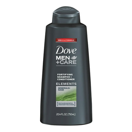 Dove Men+Care 2 in 1 Shampoo and Conditioner Minerals + Sage 20.4 (Best Two In One Shampoo And Conditioner)