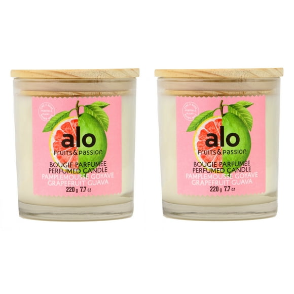 Fruits & Passion Cucina Perfumed Plant Based Wax Candle 7.7 Ounces - 2 Pack