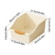 thumbnail image 3 of Caja de almacenamiento multifuncional con ruedas y poleas | Cesta de plástico de gran capacidad para baño, cocina y hogar | 28 x 21,5 x 13,3 cm | 1 unidad, 3 of 6