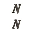 thumbnail image 1 of Wweixi Wide Application Metal Letters House Numbers And Stylish Choice B17--N 2Set, 1 of 6