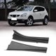 thumbnail image 2 of Cubierta embellecedora lateral del limpiaparabrisas delantero del coche, placa de capó deflectora de agua, ajuste izquierdo y derecho para Nissan Qashqai J10 2008-2015, 2 of 5
