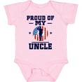 thumbnail image 3 of Inktastic Military Uncle Proud Nephew Boys or Girls Baby Bodysuit, 3 of 5