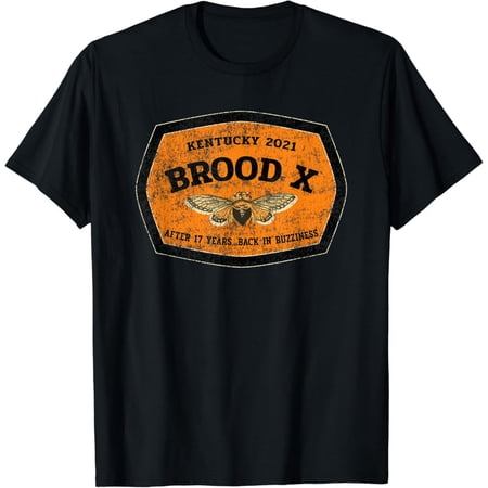 Vintage Kentucky 2021 Great Eastern Brood X Cicada Re-Emergence T-Shirt S-5XL - Trending Birrthday Tee Gifts Vintage Tee -Birthday Gifts
