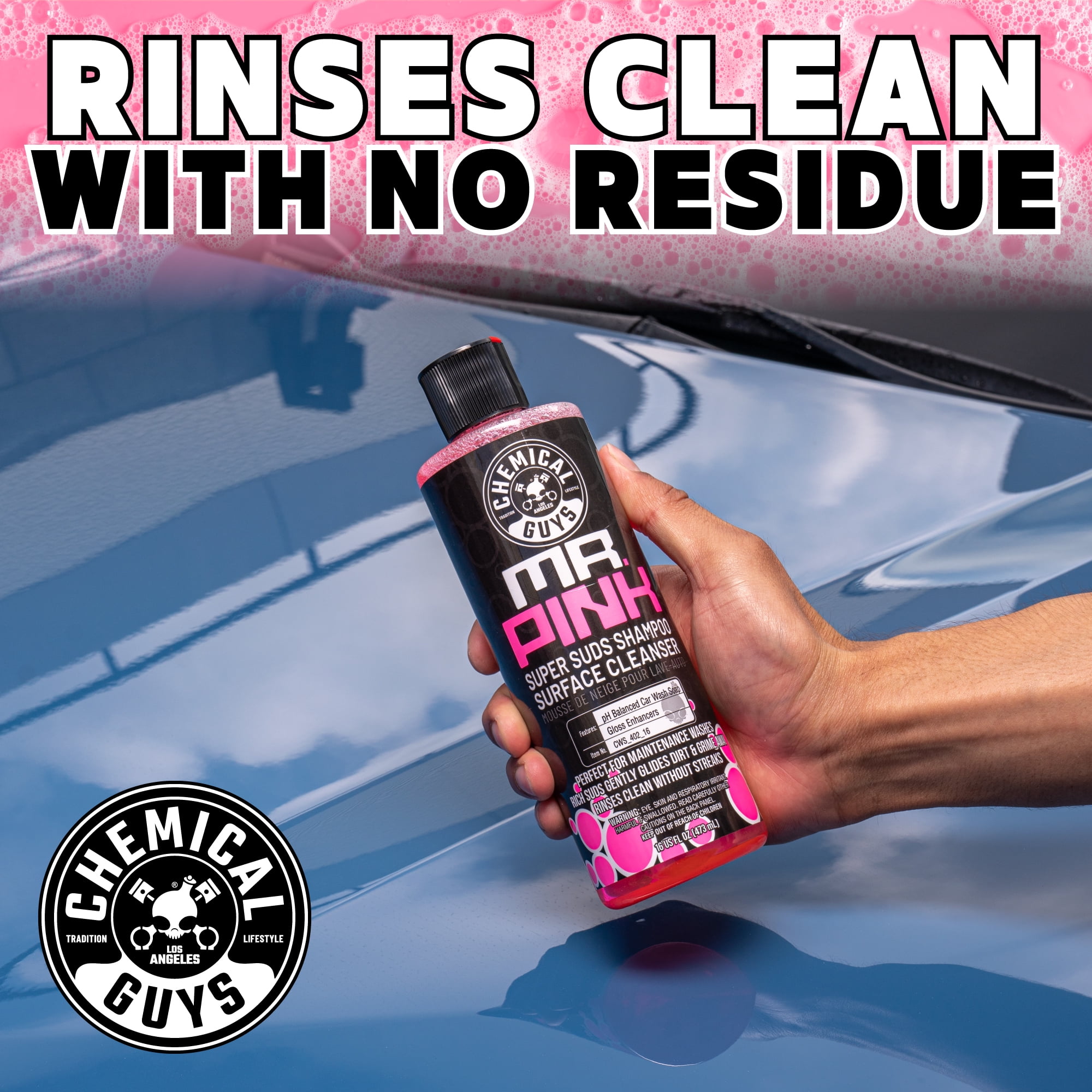Chemical Guys Mr. Pink Super Suds Shampoo And Superior Surface Cleaning Soap (1 Gallon) (CS 4)