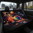 thumbnail image 7 of Uourmeti Colorful Planet Pattern Durable Car Back Seat Cover for Car Interior Automotive, Waterproof Back Seat Cushions Stretchy Car Rear Seat Covers, 7 of 7