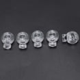 thumbnail image 4 of 100 Pcs Clear Plastic 5mm One Hole Cord Stoppers Cord Lock Cord Lock Stopper, 4 of 8