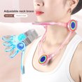 thumbnail image 2 of huanledash Sitting Posture Corrector Rebound Design Adjustable Decompressed Correction Humpback Neck Forward Leaning Neck Support Brace Home Supply, 2 of 8