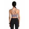thumbnail image 6 of Fewfanhot Woman Strappy Sports Bras Wireless Quick-Dry Sexy Crisscross Shockproof for Running Fitness, 6 of 8