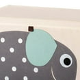 thumbnail image 4 of Coffre à jouets 3 Sprouts à motif d'éléphant, 4 of 7