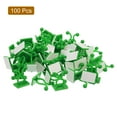 thumbnail image 3 of 100Pack Plant Climbing Wall Fixture Clips for Indoor Outdoor (Green, 8mm), 3 of 6
