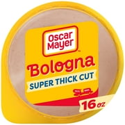Oscar Mayer Super Thick Sliced Bologna Deli Lunch Meat, 16 Oz Package