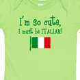 thumbnail image 4 of Inktastic So Cute Italian Boys or Girls Baby Bodysuit, 4 of 5