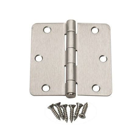 - Satin Nickel Steel Door Hinge 3.5
