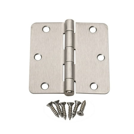 Satin Nickel Steel Door Hinge 3.5