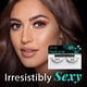 thumbnail image 2 of Pestañas postizas Ardell Natural Lashes Sexies negras, paquete de 4, 2 of 5
