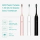 thumbnail image 5 of Cepillo de dientes sonoricos eléctricos 1.5W IPX-7 impermeable 800mAh 6 engranajes Copa de dientes Casa Dispositivo de limpieza de inodoro con 4 cepillos cabezas rosa sidaley HA028219-02B, 5 of 7