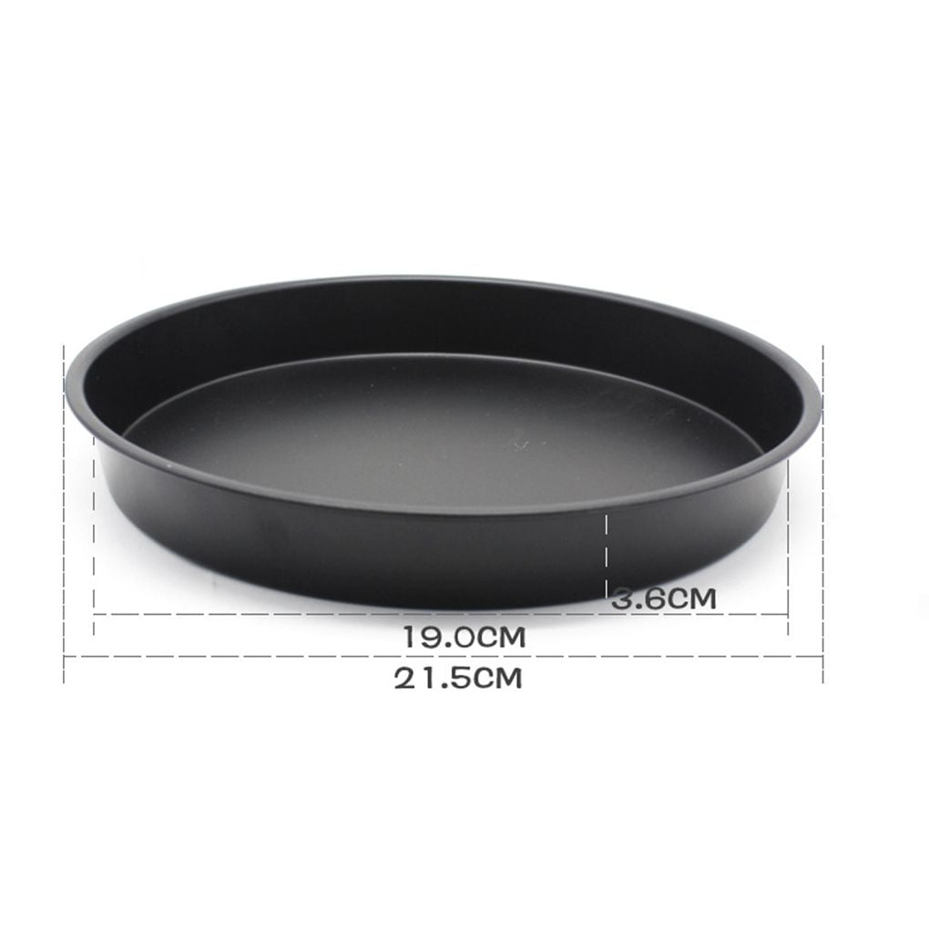6/9/10/12 inch Round Pizza Plate Pizza Pan Deep Dish Tray Carbon Steel  Non-stick Mold Baking Tool Baking Mould Pan Pattern - AliExpress